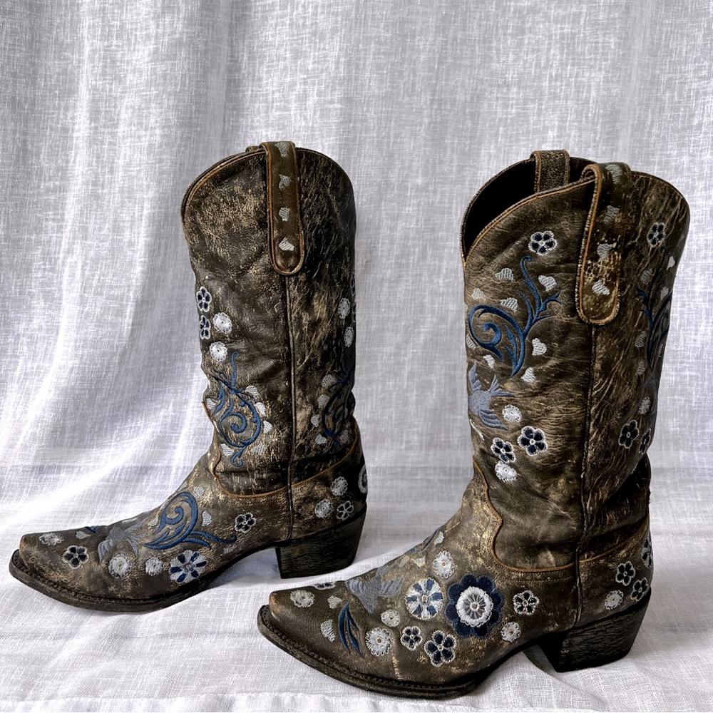 Lane Cowboy Boots 9.5